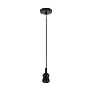Pendente Taschibra Dot Metal Indie 1 Lâmpada Preto