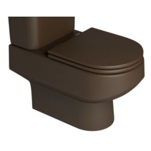 Vaso Sanitário para Caixa Acoplada Carrara Marrom Fosco Deca