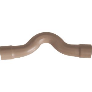 Curva Transposição 32mm Pvc Sold Marrom Amanco