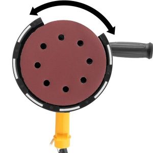 Lixadeira de Parede com Luz de LED e Saco de Aspiração LPV-750 750W Vonder