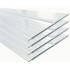 Forro PVC 8mmx10cmx6m Branco Neve Pro Forma