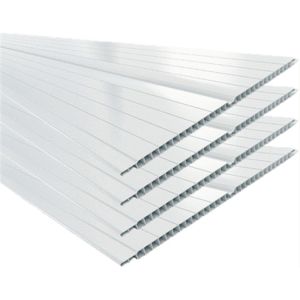 Forro PVC 8mmx20cmx3m Gemini Branco Neve Pro Forma