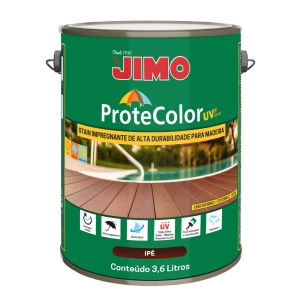 JIMO Protecolor UV Acabamento de Alta Durabilidade Progete e Embeleza Resistente ao Sol Chuva e Maresia Ipê Galão 3,6 Litros