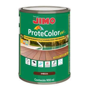 JIMO Protecolor UV Acabamento de Alta Durabilidade Progete e Embeleza Resistente ao Sol Chuva e Maresia Imbuia Lata 900ml
