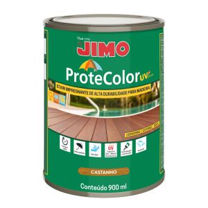 JIMO Protecolor UV Acabamento de Alta Durabilidade Progete e Embeleza Resistente ao Sol Chuva e Maresia Castanho Lata 900ml