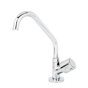 Torneira para Cozinha de Mesa Bica Alta 1/2" Fluxo C40 Cromado Addra