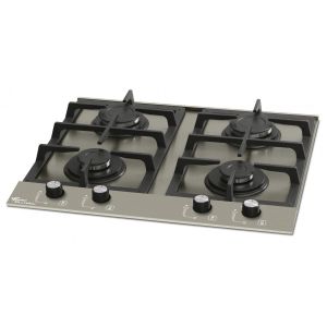 Cooktop a Gás 4Q Platinium 4 Bocas Inox Fischer