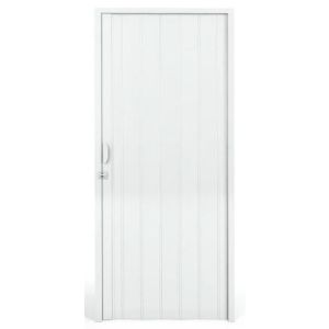Porta Sanfonada PVC 2,10x0,90m 2050022004 Branca Pro Forma