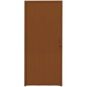 Porta Sanfonada PVC 2,10M X 70CM Mogno Pro Forma