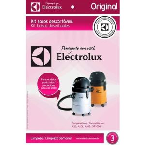 Saco Descartável para Aspirador de Pó Electrolux CSE19 3 Peças