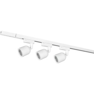 Trilho Elegance 3xGU10 3000K Branco Luz Amarela Avant