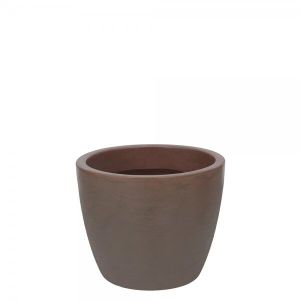 Vaso Malta Redondo Interno e Externo 27x34cm Rusty Vasart