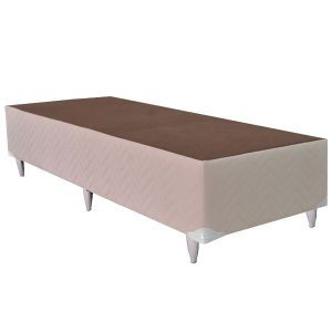 Base para Colchão Solteiro 88x188x30 Madeira Bege Ortobom