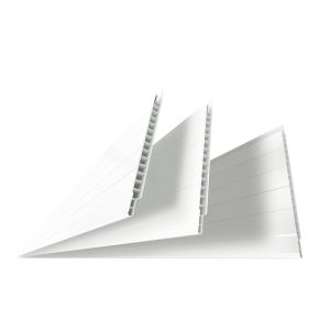 Forro PVC 8mmx10cmx4m Gemini Branco Neve Plastilit