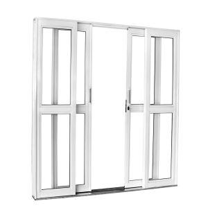 Porta de Correr Aço 2,15M X 2,00M Ideal Elo Branca CRV