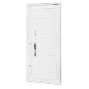 Porta Pivotante Nobre Esquerda CRV 2,35x1,15m Branca