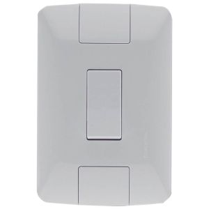 Conjunto Interruptor Aria 1 Módulo Branco Simples Tramontina