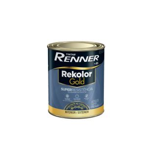Tinta Renner Rekolor Gold Superresistência Premium 800ml Branco Semibrilho