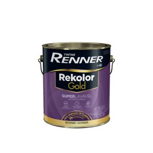 Tinta Rekolor Gold Superlavável Super Premium 3,6L Branco Eggshell Renner