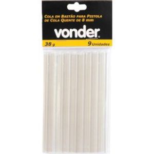 Bastão de Cola Quente Vonder 8mm 9 Peças
