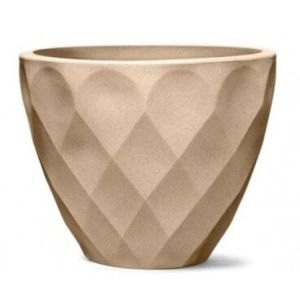 Vaso Safira Redondo 35x42,5cm Areia Nutriplan