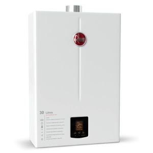 Aquecedor de Água a Gás GLP Digital 30L/min Branco Prestige Rheem