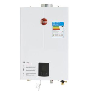 Aquecedor de Água a Gás GN Digital Prestige 30L/min Branco Rheem