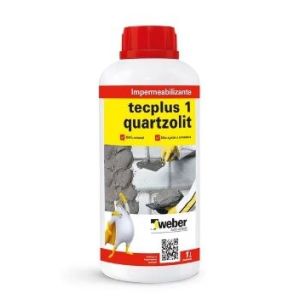 Impermeabilizante Quartzolit Tecplus 1 1L