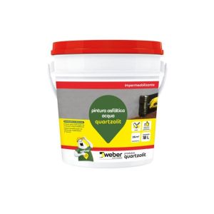 Impermeabilizante Quartzolit Pintura Asfáltica Acqua 18L