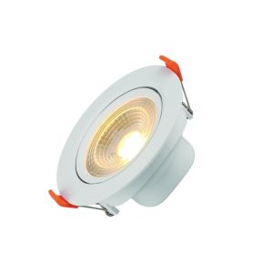Spot Embutir LED Quadrado 6w 3.000k Luz Branco Quente Blumenau Iluminação