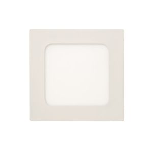 Painel LED Embutir 6W 4000K Quadrado Luz Neutra Vitralux