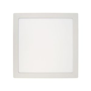 Painel LED Embutir Quadrado 24W 6500K Luz Branca Vitralux