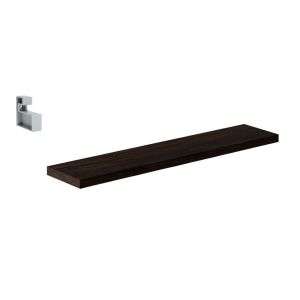 Prateleira Prat-K Lineare Reta com Suporte 10x60cm