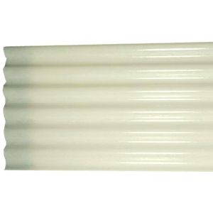 Telha Fibra de Vidro Bakof Tec  Onda Alta 110x244cm Incolor