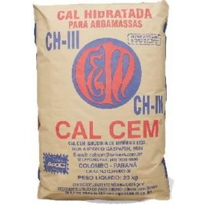 Cal Hidratada CH III 20kg Cal Cem