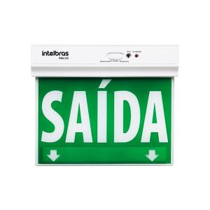 Placa de Sinalização Face Única PSA125 Branca Intelbras