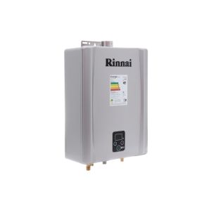 Aquecedor de Água a Gás GN Rinnai Digital 21L/min Prata E21