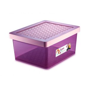 Caixa Alta Hana Rosa G 18L 31,5x40,5x19,2cm