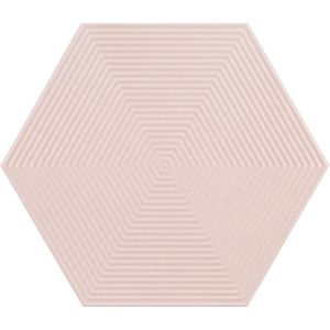 Porcelanato Love Hexa Soft Pink Matte Lux Bold 17,5x17,5 Portinari