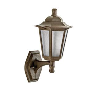 Arandela Grega 114 1 Lâmpada E27 Imbuia Dital