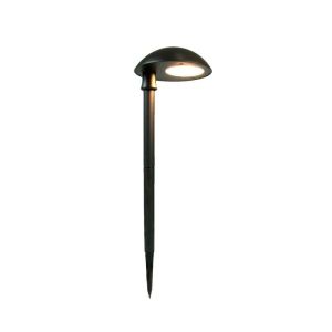 Poste Balizador LED Downlight Redondo 62,5cm Preto Ecoforce