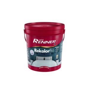 Tinta Renner Rekolor Pró Acetinado Super Premium 18L Branco Acetinado