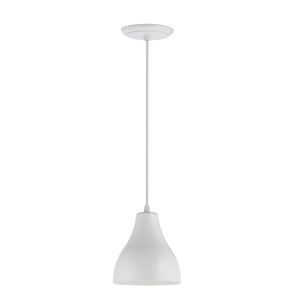 Pendente Dital 1 Lâmpada Loft E27 Branco