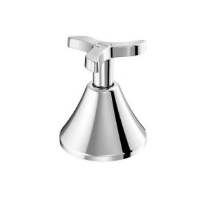 Acabamento para Registro 1/2", 3/4" e 1 Nova Pertutti Cromado Docol