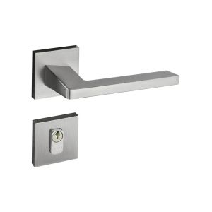 Fechadura Roseta Externa 55mm Cromo Acetinado Karli Pado