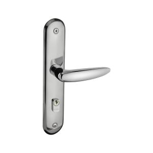 Fechadura Roseta Externa 40mm Cromado Erich Pado