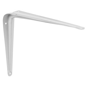 Suporte para Prateleira Aço Casa&Ideia 8x10" Branco