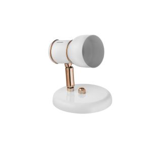 Spot Dital 1 Lâmpada New 60W Rose/Branco