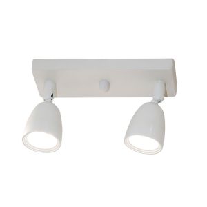 Trilho 2 Lâmpadas LED 8W Direct Linear 3000K Luz Amarela Taschibra