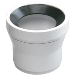 Bolsa de Ligação para Bacia de 1.1/2" Astra 40mm BS1 Borracha Branca